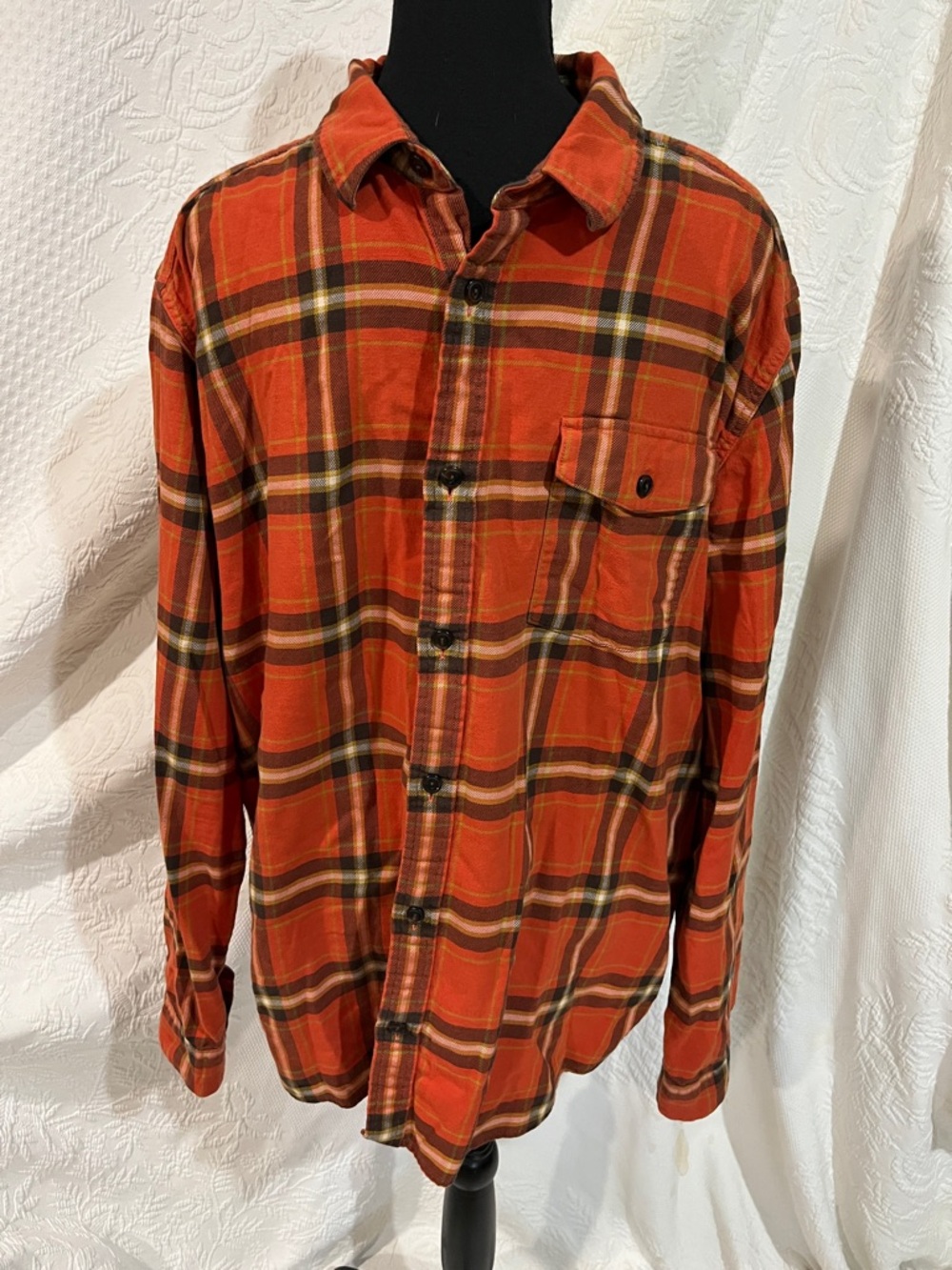 Patagonia Lightweight Fjord Flannel‎ Shirt, size XL